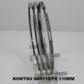 6 Cylinder Komatsu Automotive Piston Ring Sets Gapless S6d110 For Diesel Spare Parts